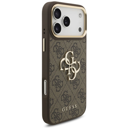 Futrola za Apple iPhone 17 Pro Max, Guess, Big 4G Classic Logo with Big Strap, Smeđa