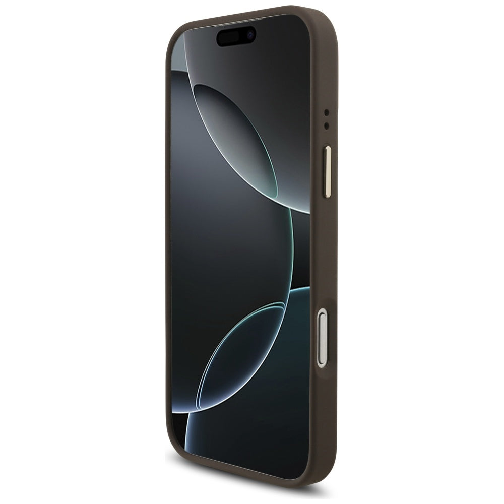 Futrola za Apple iPhone 17 Pro Max, Guess, Big 4G Classic Logo with Big Strap, Smeđa