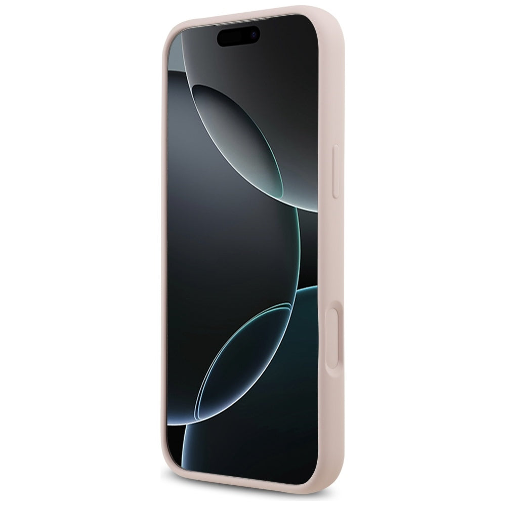 Futrola za Apple iPhone 17 Pro Max, Guess, Big 4G Script, Svijetlo roza