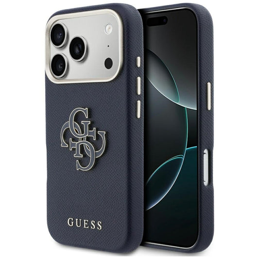 Futrola za Apple iPhone 17 Pro Max, Guess, Resin Logo, Plava