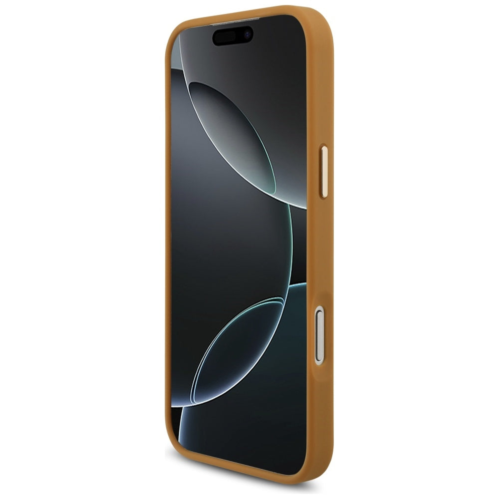 Futrola za Apple iPhone 17 Pro Max, Karl Lagerfeld, Script Logo, Smeđa
