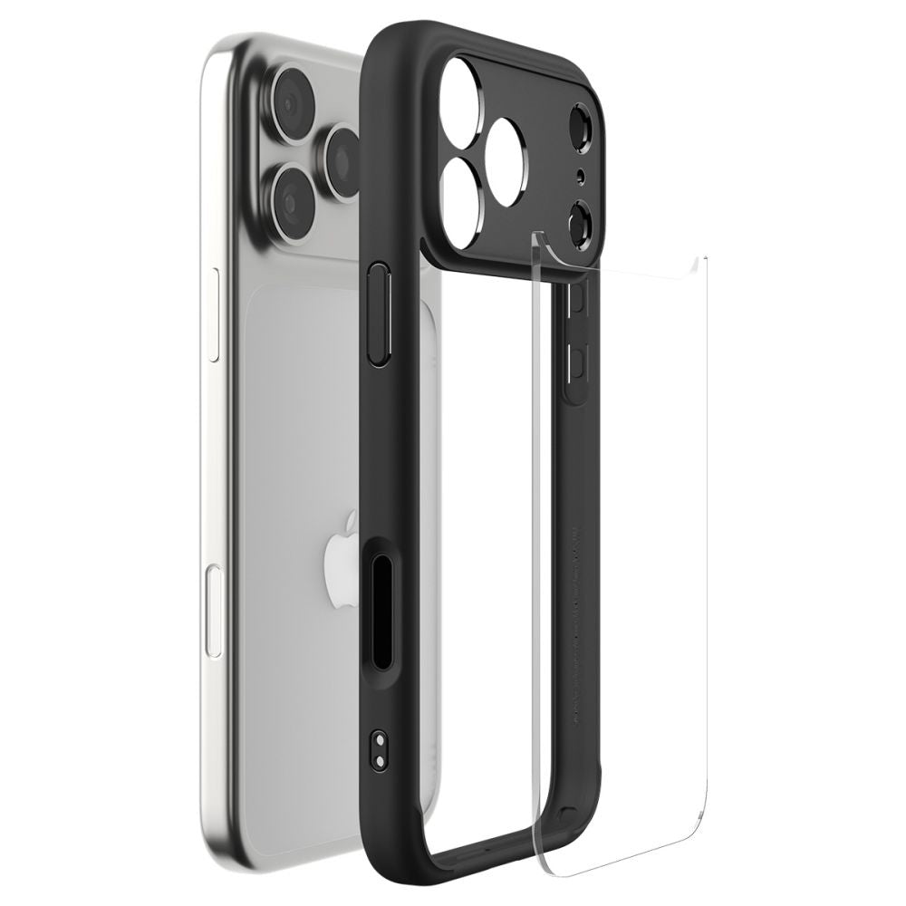 Futrola za Apple iPhone 17 Pro Max, Spigen, Ultra Hybrid, Mat crna