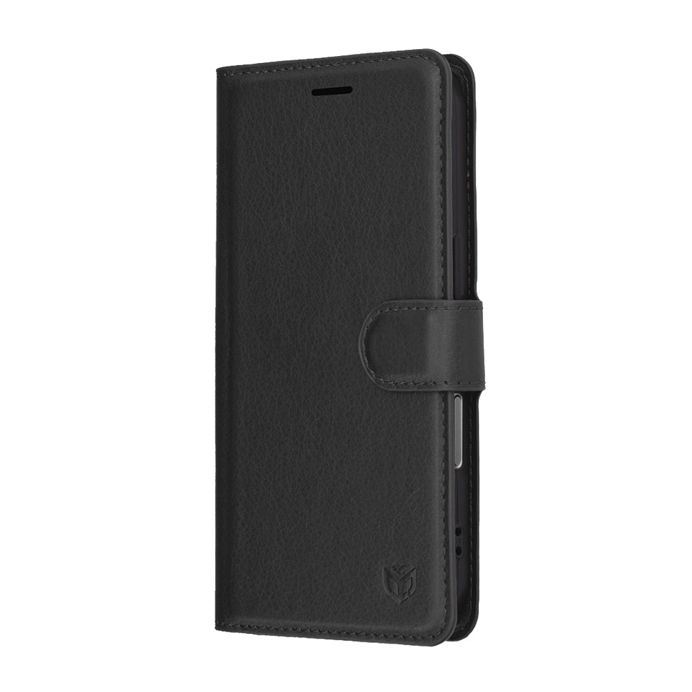 Futrola za Apple iPhone 17 Pro Max, Techsuit, Leather Folio, Crna