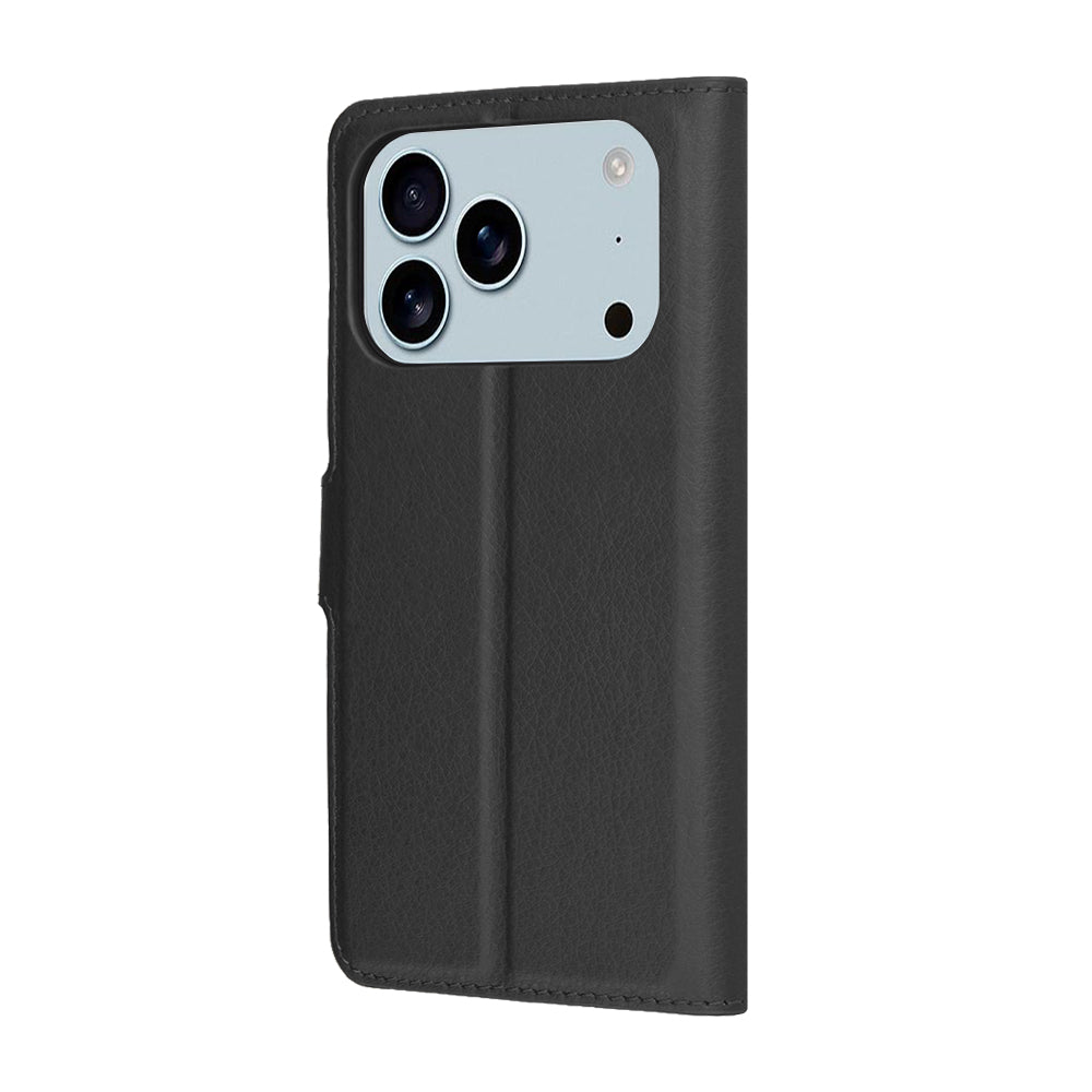 Futrola za Apple iPhone 17 Pro Max, Techsuit, Leather Folio, Crna