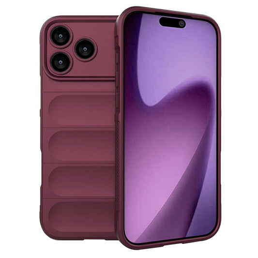 Futrola za Apple iPhone 17 Pro Max, Techsuit, Magic Shield, Višnja