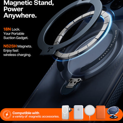 Futrola za Apple iPhone 17 Pro Max, Torras, Ostand Spin Air, Plava