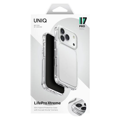 Futrola za Apple iPhone 17 Pro Max, UNIQ, LifePro Xtreme, Prozirna