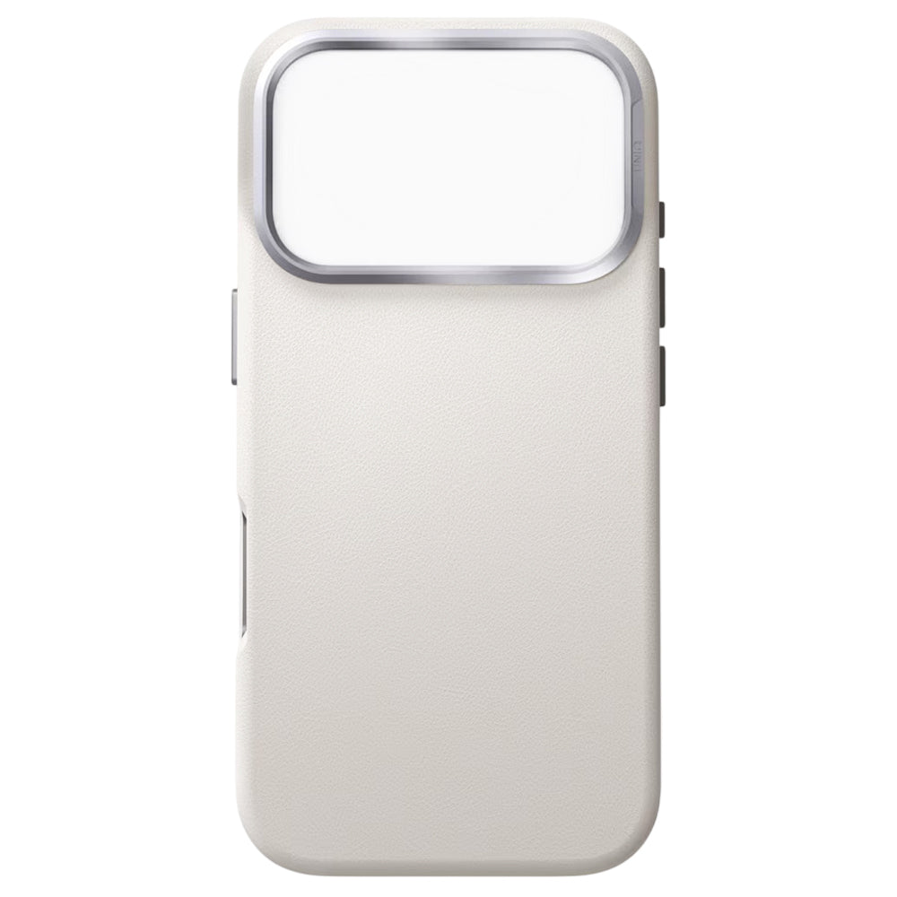 Futrola za Apple iPhone 17 Pro Max, UNIQ, Lyden Leatherette, Siva