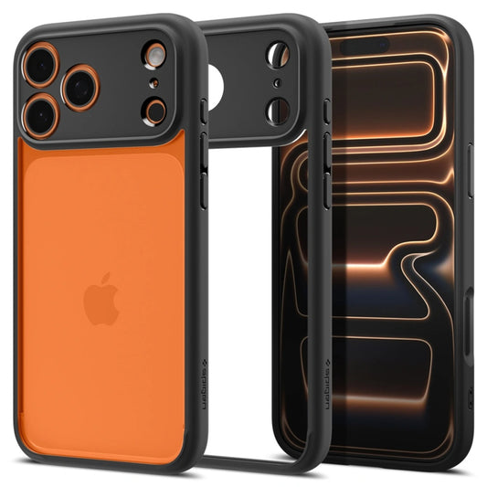 Futrola za Apple iPhone 17 Pro, Spigen, Ultra Hybrid, Mat Crna