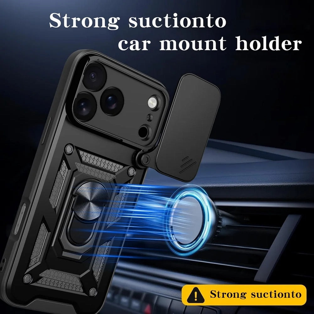 Futrola za Apple iPhone 17 Pro, Techsuit, CamShield, Roza