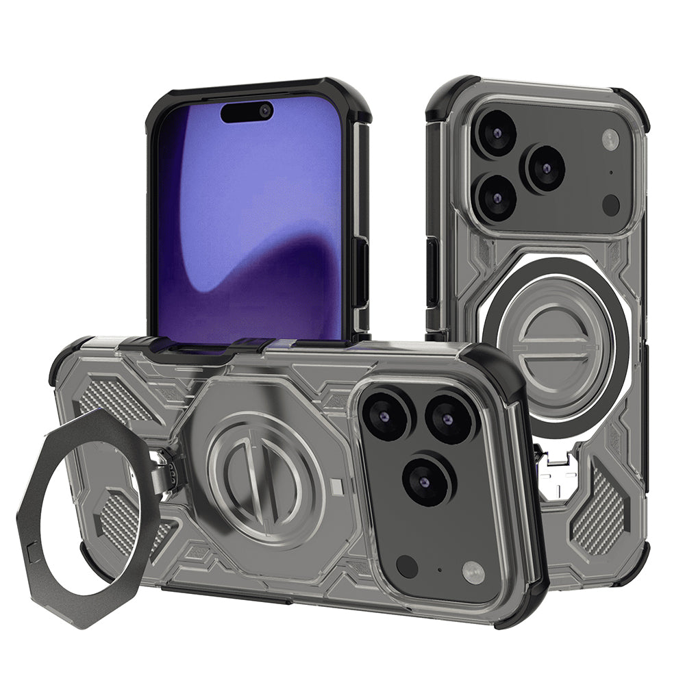 Futrola za Apple iPhone 17 Pro, Techsuit, Carbon Shield Pro, Svijetlo crna