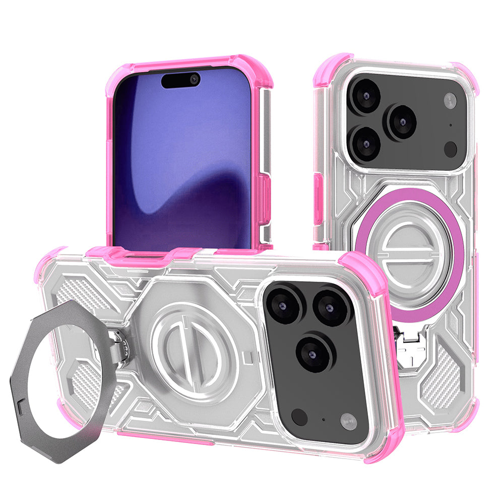 Futrola za Apple iPhone 17 Pro, Techsuit, Carbon Shield Pro, Roza