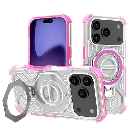 Futrola za Apple iPhone 17 Pro, Techsuit, Carbon Shield Pro, Roza