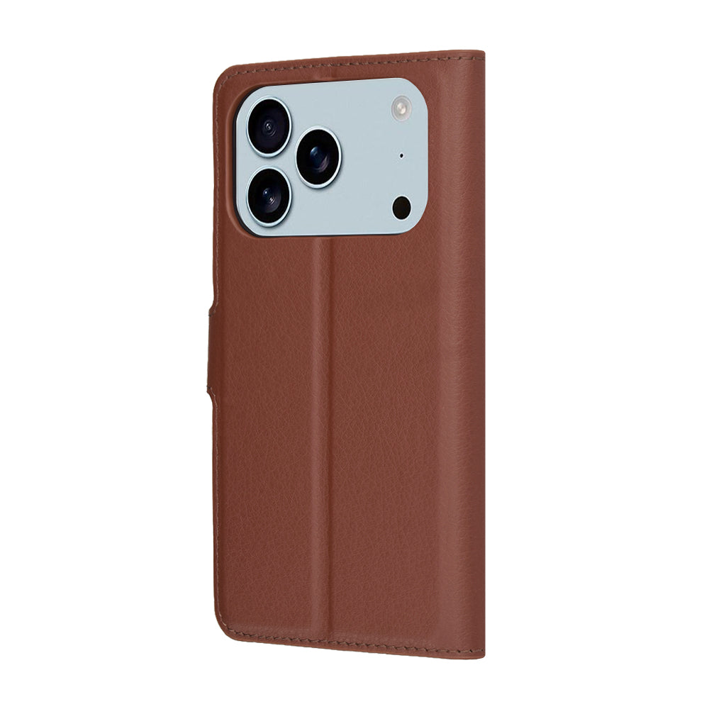 Futrola za Apple iPhone 17 Pro, Techsuit, Leather Folio, Smeđa