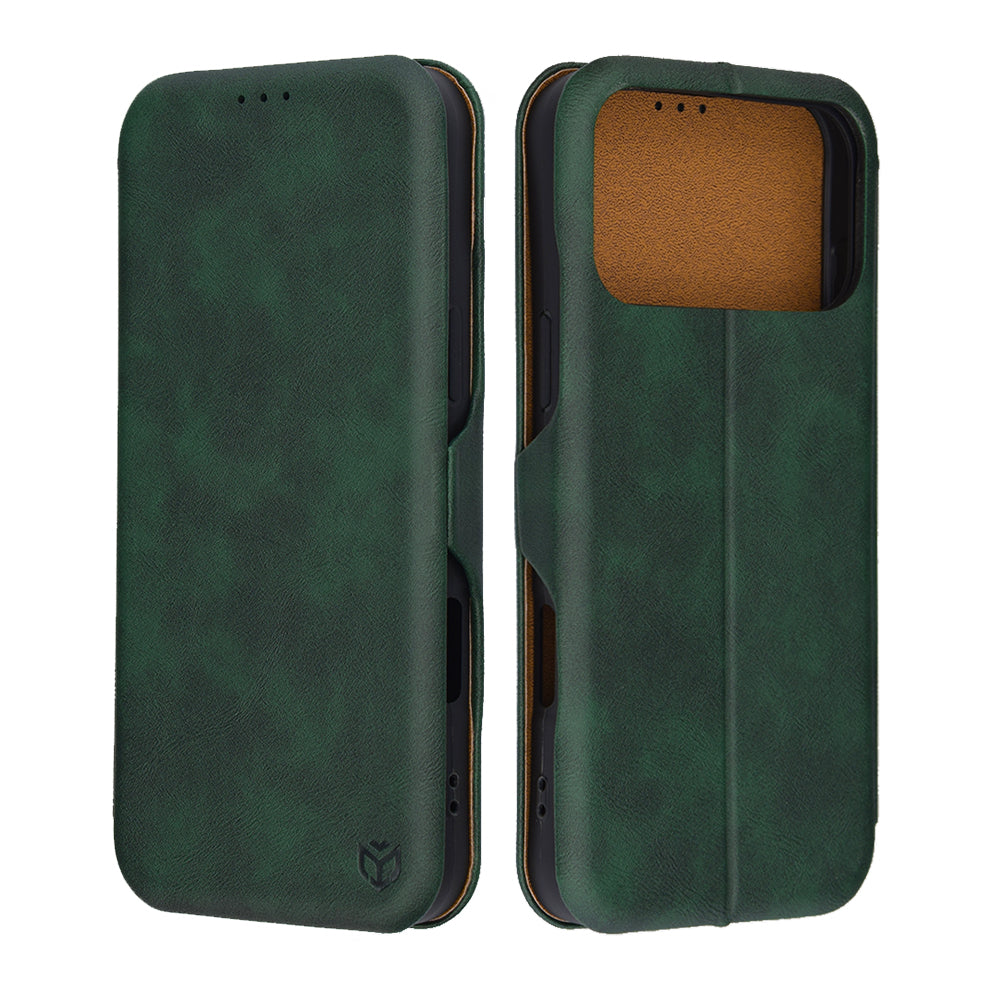 Futrola za Apple iPhone 17 Pro, Techsuit, Safe Wallet Plus, Zelena