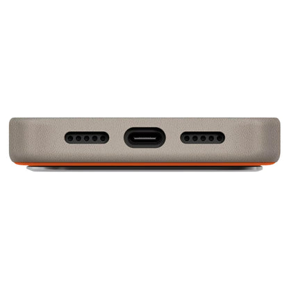 Futrola za Apple iPhone 17 Pro, UNIQ, Lyden Leatherette, Bež Narančasta
