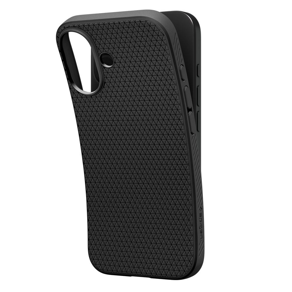 Futrola za Apple iPhone 17, Spigen, Liquid Air, Mat crna