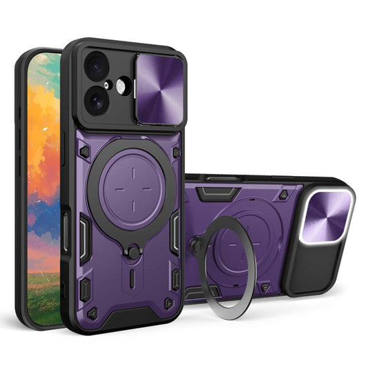 Futrola za Apple iPhone 17, Techsuit, CamGuard Pro, Ljubičasta