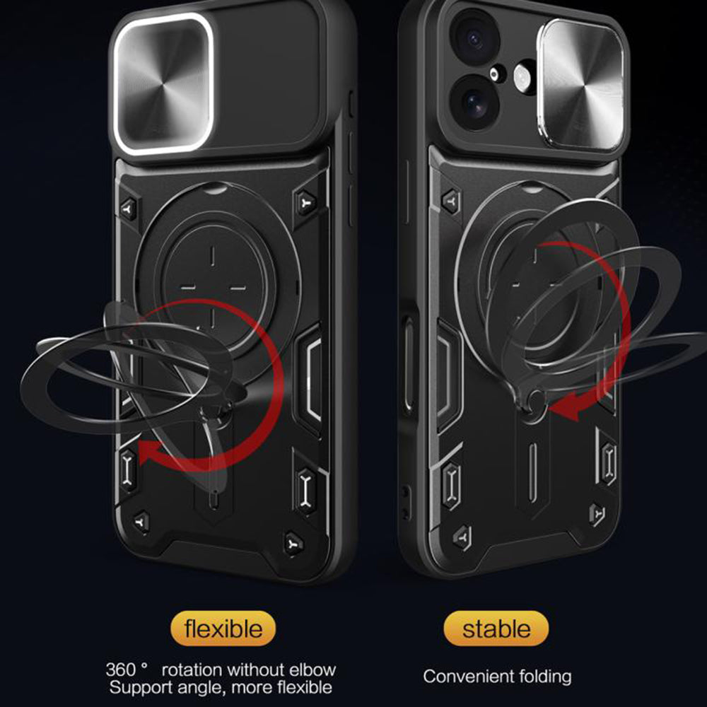 Futrola za Apple iPhone 17, Techsuit, CamGuard Pro, Crna
