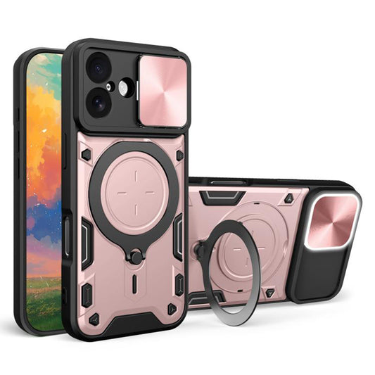 Futrola za Apple iPhone 17, Techsuit, CamGuard Pro, Zlatno Roza