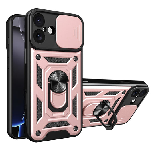 Futrola za Apple iPhone 17, Techsuit, CamShield, Roza