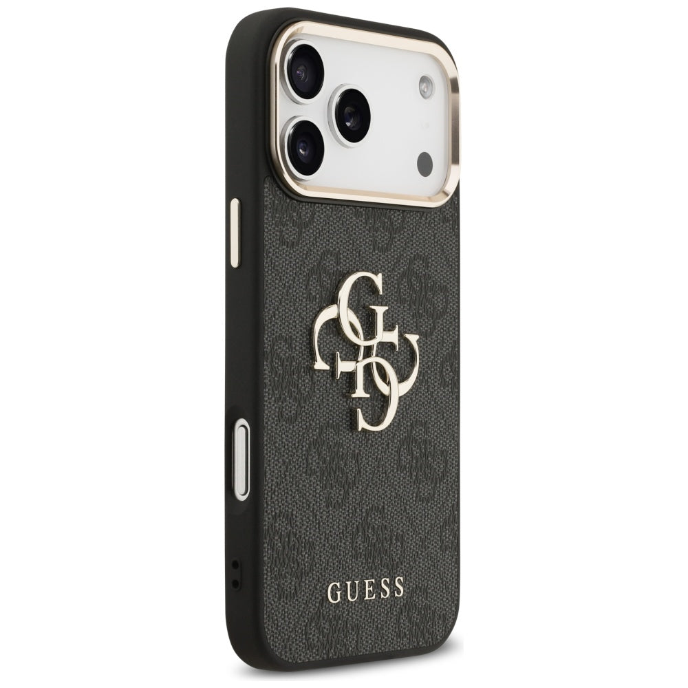 Maska za Apple iPhone 18 Pro / 17 Pro, Guess, 4G Big Classic Logo, Crna