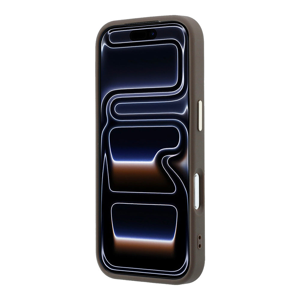 Maska za Apple iPhone 18 Pro / 17 Pro, Guess, 4G Big Resin Logo, Smeđa