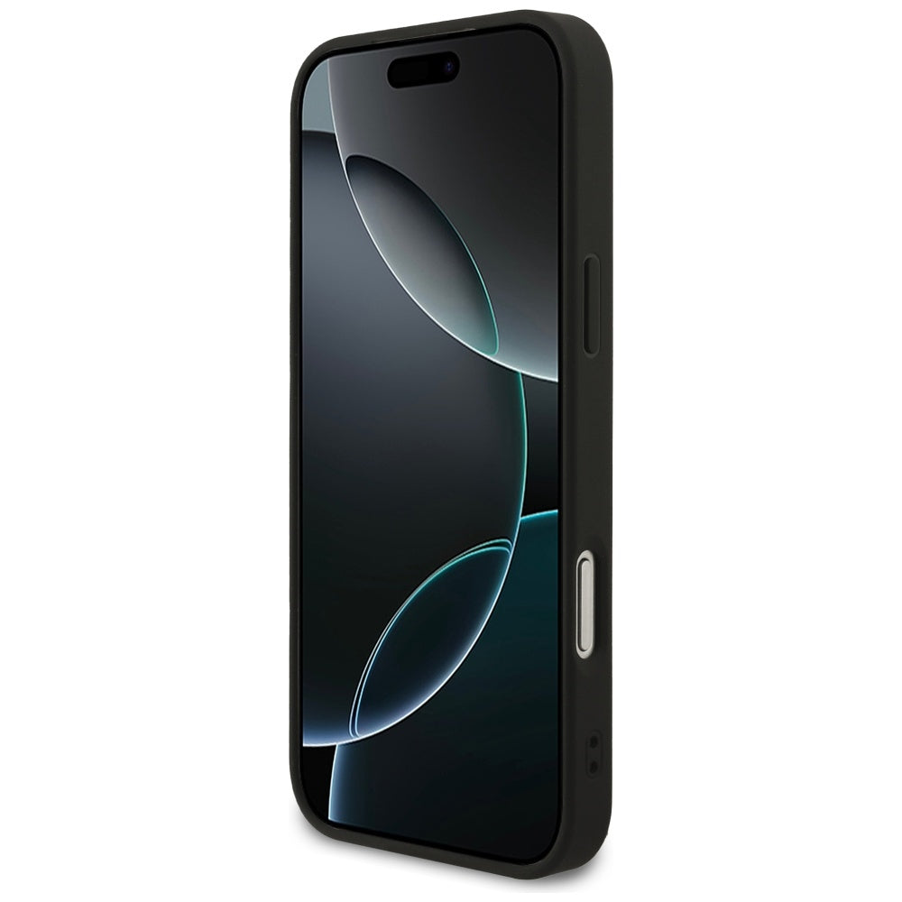 Maska za Apple iPhone 18 Pro / 17 Pro, Guess, 4G Classic Logo, Crna