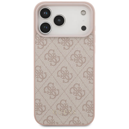 Maska za Apple iPhone 18 Pro / 17 Pro, Guess, 4G Classic Logo, Roza