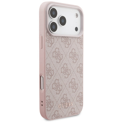 Maska za Apple iPhone 18 Pro / 17 Pro, Guess, 4G Classic Logo, Roza