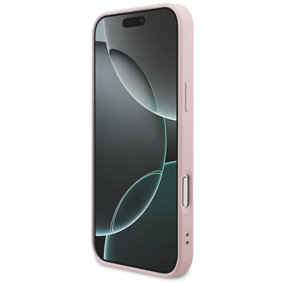 Maska za Apple iPhone 18 Pro / 17 Pro, Guess, 4G Classic Logo, Roza