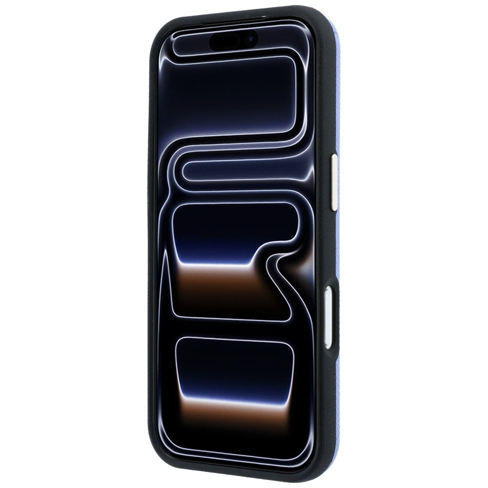 Maska za Apple iPhone 18 Pro / 17 Pro, Guess, Grained Big Resin Logo, Plava