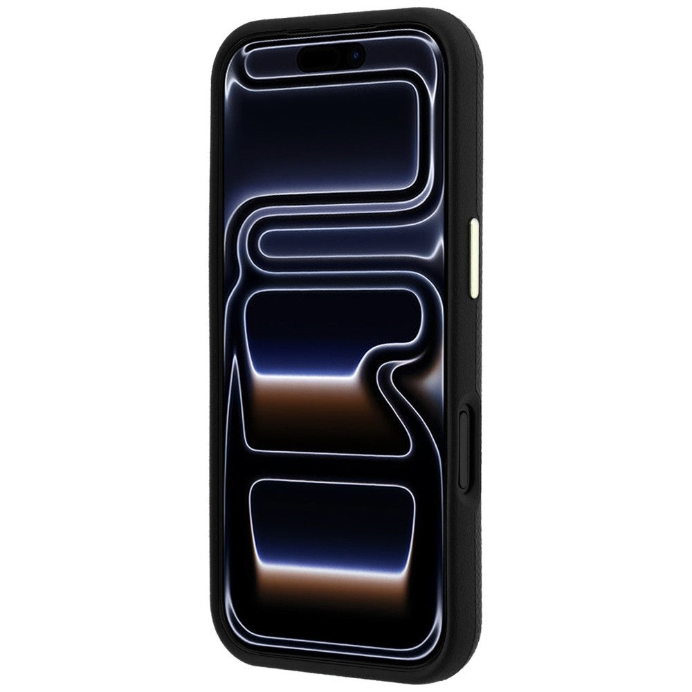 Maska za Apple iPhone 18 Pro / 17 Pro, Guess, Grained Big Resin Logo, Crna