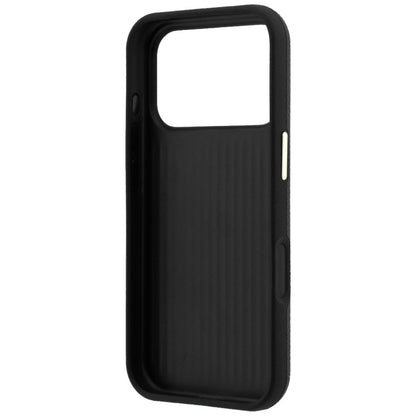 Maska za Apple iPhone 18 Pro / 17 Pro, Guess, Grained Big Resin Logo, Crna