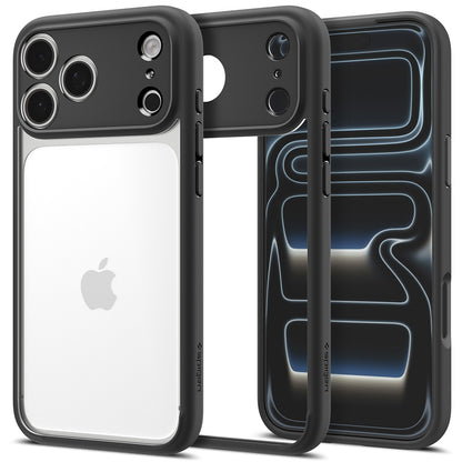 Maska za Apple iPhone 18 Pro / 17 Pro, Spigen, Ultra Hybrid, Crna Mat ACS12154