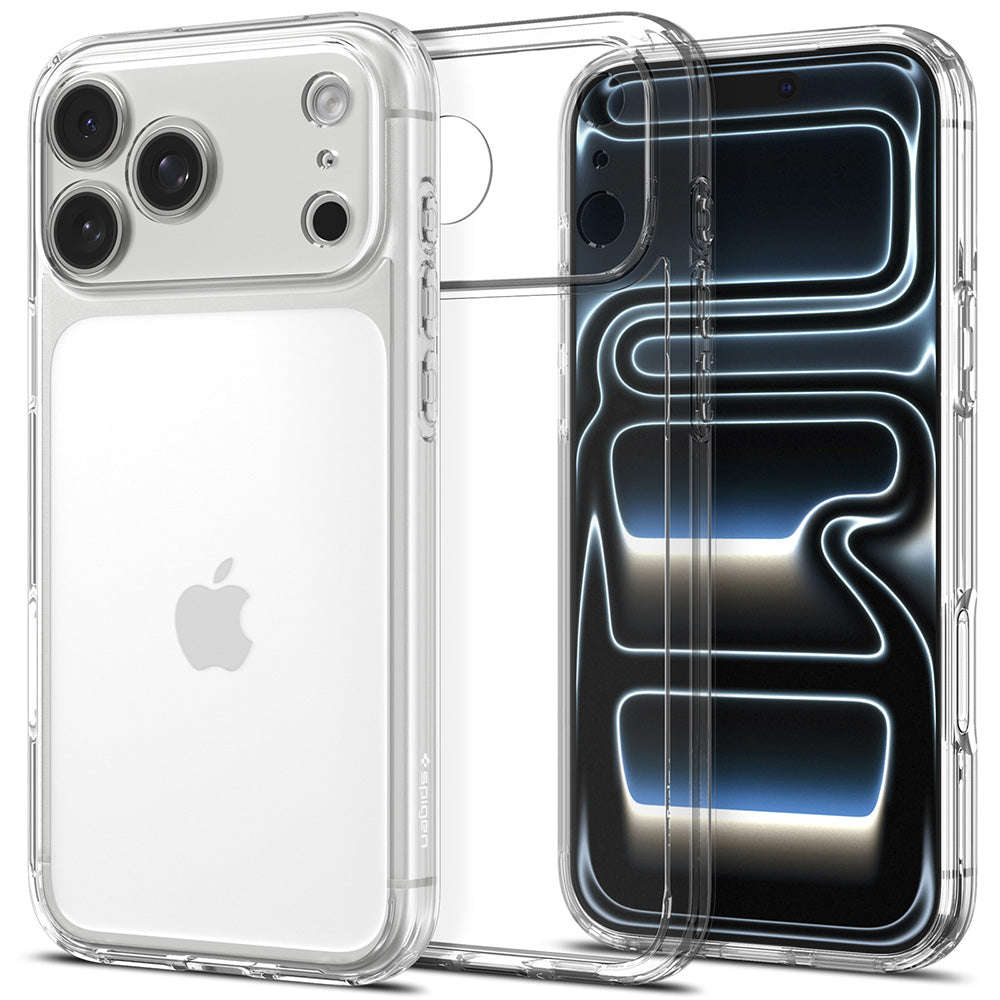 Maska za Apple iPhone 18 Pro / 17 Pro, Spigen, Ultra Hybrid, Prozirna ACS12153