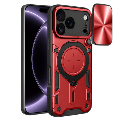 Maska za Apple iPhone 18 Pro / 17 Pro, Techsuit, CamGuard Pro, Crvena