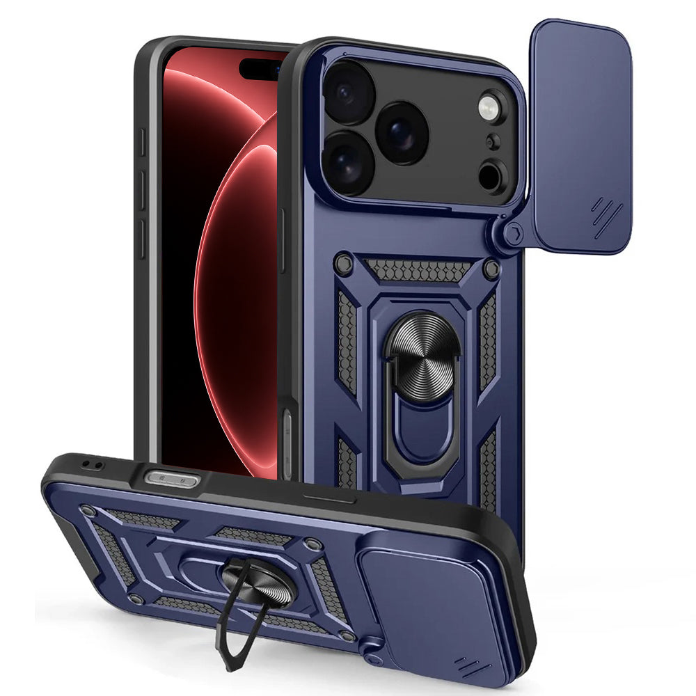 Maska za Apple iPhone 18 Pro / 17 Pro, Techsuit, CamShield, Plava
