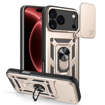 Maska za Apple iPhone 18 Pro / 17 Pro, Techsuit, CamShield, Zlatna