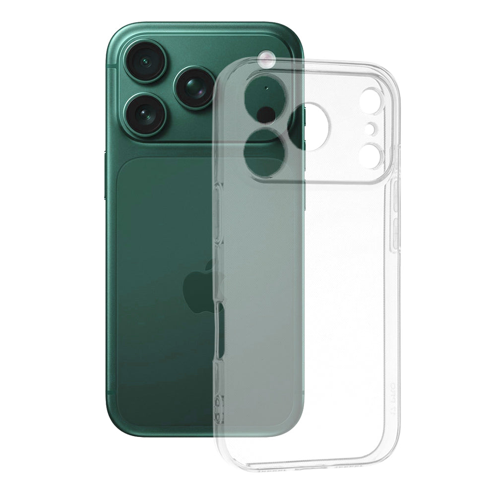 Maska za Apple iPhone 18 Pro / 17 Pro, Techsuit, Prozirna, Transparentna