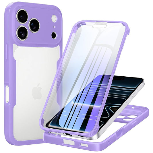 Maska za Apple iPhone 18 Pro / 17 Pro, Techsuit, ColorVerse 360, Ljubičasta