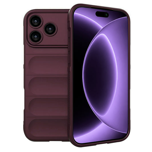 Maska za Apple iPhone 18 Pro / 17 Pro, Techsuit, Magic Shield, Bordo