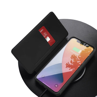 Futrola za Apple iPhone 18 Pro / 17 Pro, Techsuit, Magskin Book, Crna