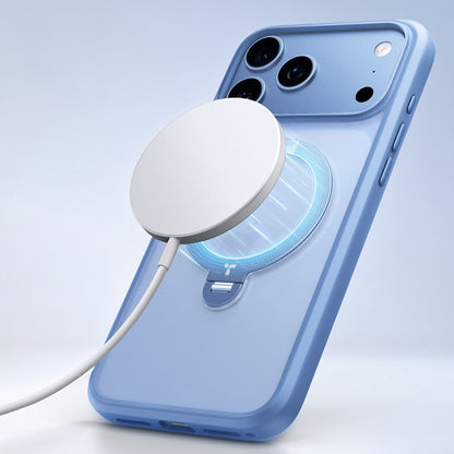 MagSafe futrola za Apple iPhone 18 Pro / 17 Pro, Torras, Ostand Spin, Plava