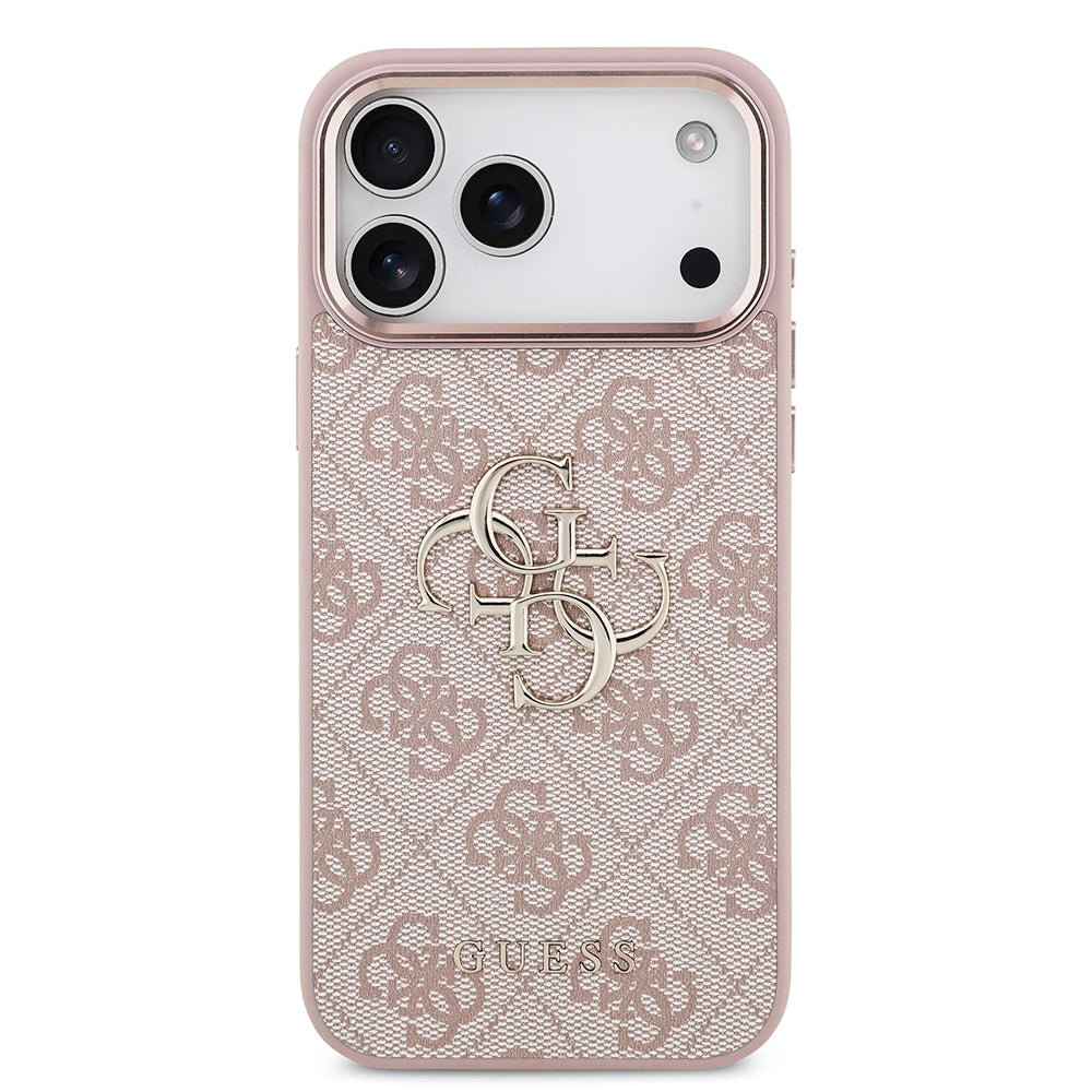 Maska za Apple iPhone 18 Pro Max / 17 Pro Max, Guess, 4G Big Classic Logo, Roza