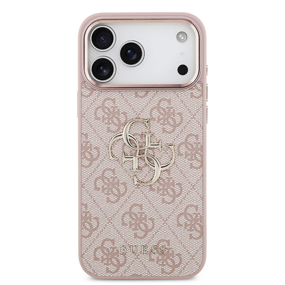 Maska za Apple iPhone 18 Pro Max / 17 Pro Max, Guess, 4G Big Classic Logo, Roza