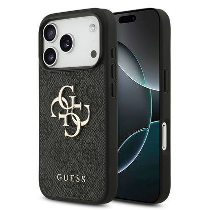 Maska za Apple iPhone 18 Pro Max / 17 Pro Max, Guess, 4G Big Logo, Crna