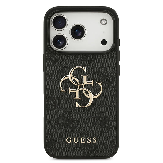Maska za Apple iPhone 18 Pro Max / 17 Pro Max, Guess, 4G Big Logo, Crna