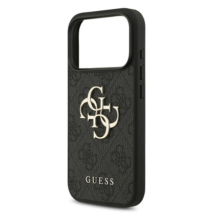 Maska za Apple iPhone 18 Pro Max / 17 Pro Max, Guess, 4G Big Logo, Crna