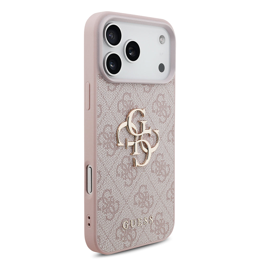 Maska za Apple iPhone 18 Pro Max / 17 Pro Max, Guess, 4G Big Logo, Roza